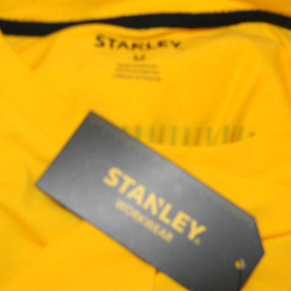 Stanley Workwear Neon Yellow Tee Size M NWT - Picture 3 of 4